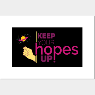 Keep Your Hopes Up! Posters and Art